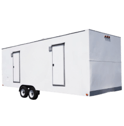 Oficina móvil grande en renta para proyectos temporales, supervisión y operación en campo.