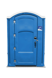 Sanitario accesible para personas con discapacidad en servicios temporales y eventos.